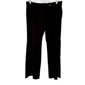 LOFT Marisa plum business casual pants women's size 8 petite comfortable pocket